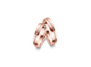 4069415551251 - Partnerring MARRYA Fingerringe Gr 52 Gelbgold 333-Roségold 333-Weißgold 333 herren ring roségold silber Damen 333 Bicolor Trauringe Eheringe Partnerringe – das Zeichen Eurer Liebe