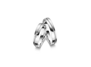 4069415551916 - Partnerring MARRYA Fingerringe Gr 52 Weißgold 333 silberfarben (herren ring silber) Damen 333 Weißgold Trauringe Eheringe Partnerringe – das Zeichen Eurer Liebe