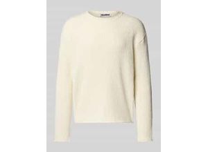 4069469005564 - Loose Fit Strickpullover mit Rundhalsausschnitt