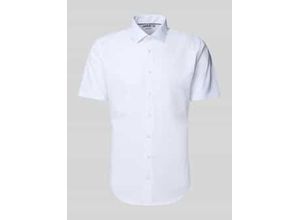 4069469044099 - Slim Fit Business-Hemd in kurzärmeligem Design