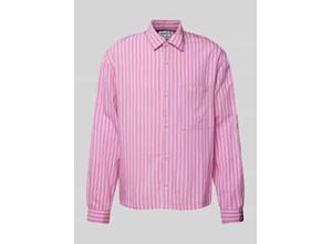 4069469060907 - Boxy Fit Freizeithemd mit Brusttasche