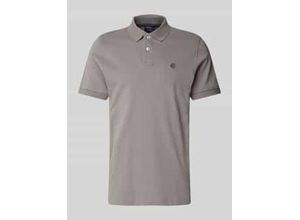 4069469064097 - Regular Fit Poloshirt mit Knopfleiste und Label-Stitching