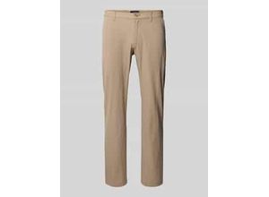 4069469071712 - Hose aus Leinen-Baumwoll-Mix mit Gesäßtaschen