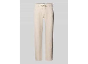 4069469076083 - Leinenhose mit Tunnelzug und Gesäßtaschen