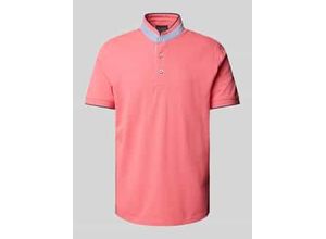 4069469082947 - Regular Fit Poloshirt mit Stehkragen