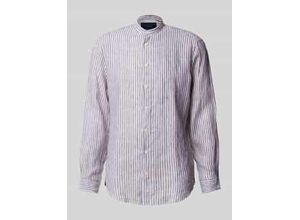 4069469109347 - Regular Fit Leinenhemd mit Stehkragen 4069469109347 - Regular Fit Leinenhemd mit Stehkragen