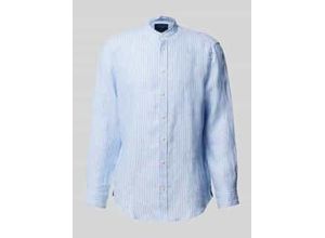 4069469111579 - Regular Fit Leinenhemd mit Stehkragen 4069469111579 - Regular Fit Leinenhemd mit Stehkragen