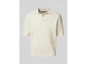 4069469136770 - Poloshirt mit Strukturmuster 4069469136770 - Poloshirt mit Strukturmuster