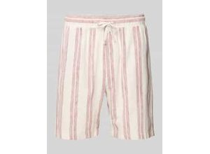 4069469156785 - Shorts aus Leinen-Baumwoll-Mix mit elastischem Bund