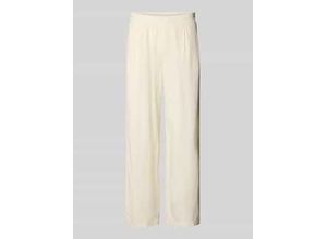4069469182869 - Straight Leg Bundfaltenhose aus Baumwoll-Leinen-Mix