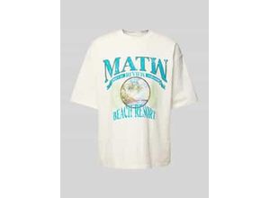 4069469186300 - T-Shirt mit Label-Print