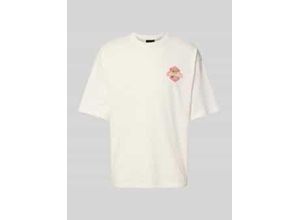 4069469186546 - T-Shirt mit Label-Print