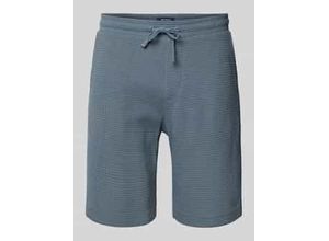4069469195586 - Regular Fit Shorts mit Strukturmuster 4069469195586 - Regular Fit Shorts mit Strukturmuster