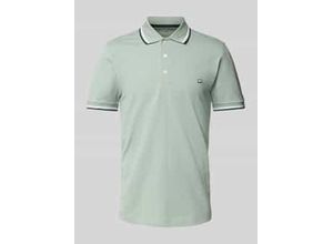 4069469200556 - Poloshirt mit Label-Stitching