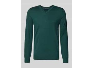 4069469364210 - Strickpullover aus Merino-Mix mit V-Ausschnitt