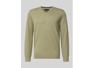 4069469364272 - Strickpullover aus Merino-Mix mit V-Ausschnitt