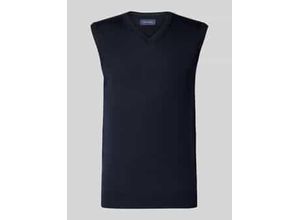 4069469365729 - Strickshirt aus Merino-Mix mit V-Ausschnitt