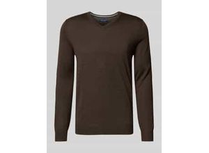 4069469365989 - Strickpullover aus Merino-Mix mit V-Ausschnitt