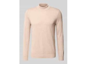 4069469368546 - Strickpullover aus Merino-Mix mit Stehkragen