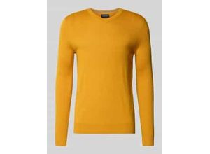 4069469368898 - Strickpullover aus Merino-Mix mit V-Ausschnitt