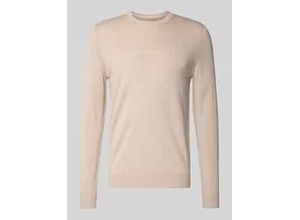 4069469369000 - Regular Fit Longsleeve aus Merino-Mix