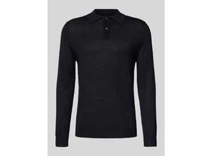 4069469371430 - Strickpullover aus Merino-Mix mit Polokragen