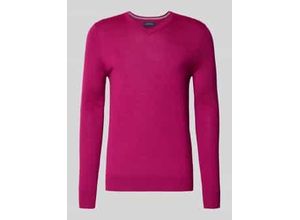 4069469371614 - Strickpullover aus Merino-Mix mit V-Ausschnitt