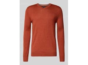4069469371652 - Strickpullover aus Merino-Mix mit V-Ausschnitt