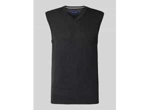 4069469371904 - Strickshirt aus Merino-Mix mit V-Ausschnitt