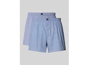 4069469432384 - Boxershorts mit Label-Patch im 2er-Pack