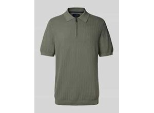 4069469440785 - Regular Fit Poloshirt mit kurzem Reißverschluss