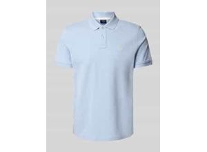 4069469466099 - Poloshirt mit Label-Stitching