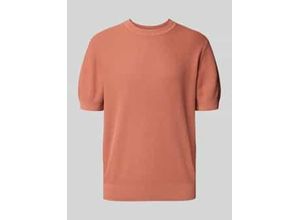 4069469473578 - T-Shirt mit gerippten Abschlüssen