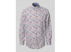 4069469475725 - Regular Fit Freizeithemd aus reiner Baumwolle mit Kentkragen