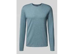 4069469476777 - Regular Fit Pullover aus reiner Baumwolle in Strick-Optik