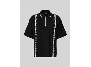 4069469517081 - Poloshirt mit kurzem Reißverschluss