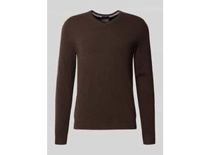 4069469528377 - Kaschmirpullover mit V-Ausschnitt