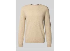4069469528797 - Regular Fit Kaschmirpullover mit Rundhalsausschnitt