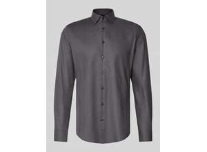 4069469536082 - Slim Fit Business-Hemd mit Knopfleiste