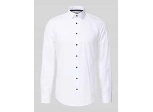 4069469536945 - Slim Fit Businesshemd mit Kentkragen