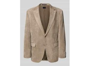 4069469583758 - Regular Fit Sakko mit Reverskragen und Pattentaschen