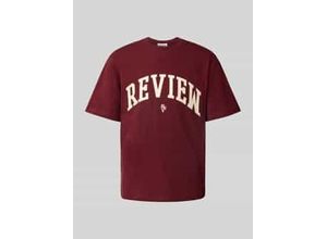 4069469642318 - T-Shirt mit Label-Print