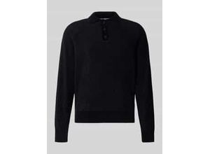 4069469643209 - Strickpullover mit Polokragen
