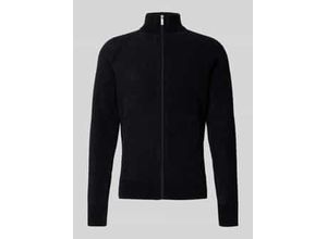 4069469643445 - Strickjacke mit Stehkragen