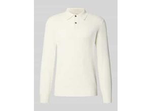 4069469644770 - Slim Fit Poloshirt mit Knopfleiste