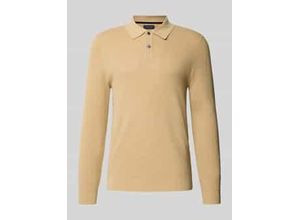 4069469645173 - Slim Fit Poloshirt mit Knopfleiste