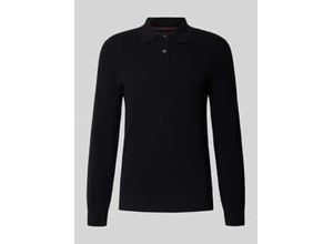4069469645838 - Slim Fit Poloshirt mit Knopfleiste