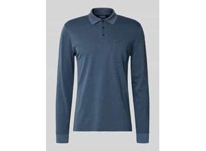 4069469648631 - Regular Fit Poloshirt im langärmeligen Design