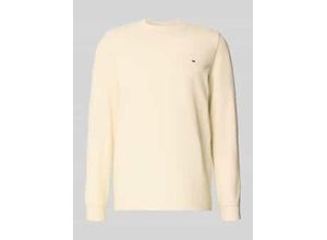 4069469649911 - Pullover mit Label-Patch