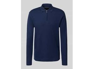 4069469655110 - Slim Fit Poloshirt mit Reißverschluss